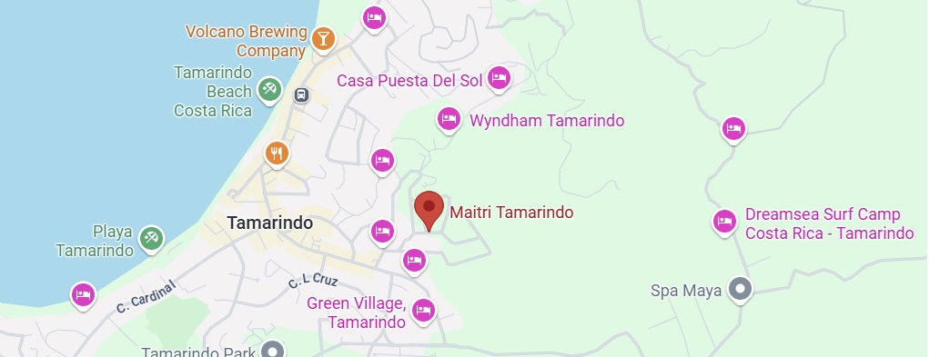 Maitri Tamarindo Location