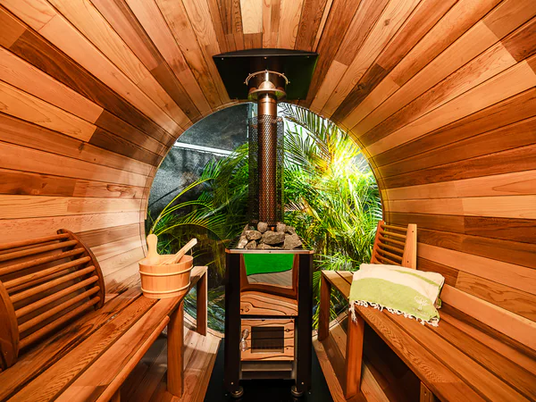 Lujoso Exterior Sauna Retiro