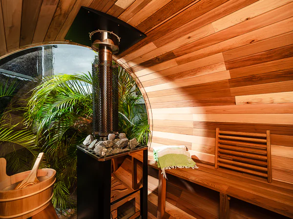 Lujoso Exterior Sauna Retiro