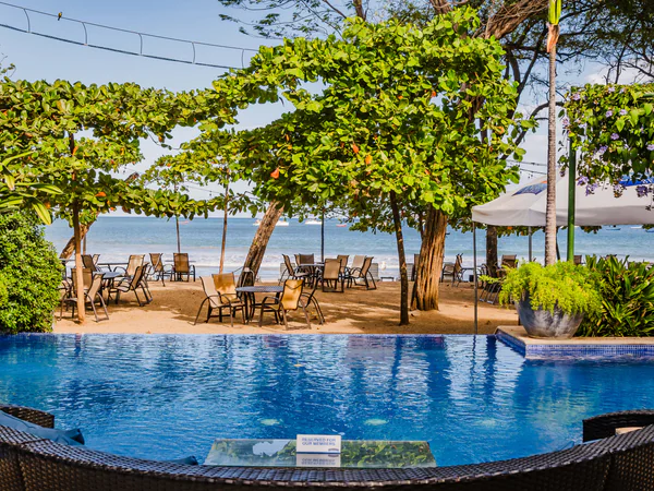 Exquisite Beachfront Poolside Oasis